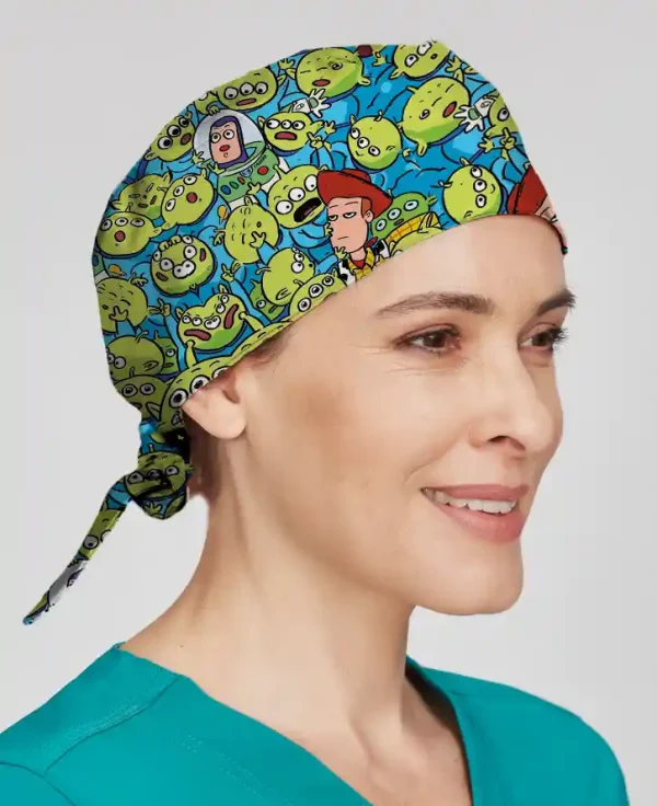 Gorro quirúrgico toy story pizza planet